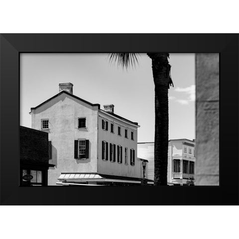 Downtown Beaufort 2 Black Modern Wood Framed Art Print by Malone, Will