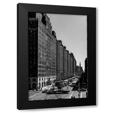 Highline 2 Black Modern Wood Framed Art Print by Malone, Will