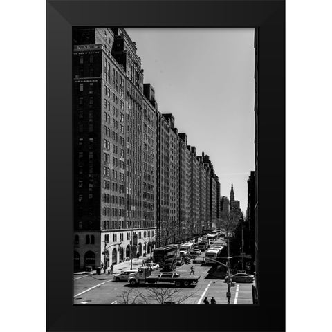Highline 2 Black Modern Wood Framed Art Print by Malone, Will