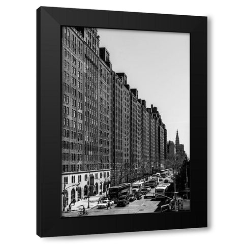 Highline 3 Black Modern Wood Framed Art Print by Malone, Will