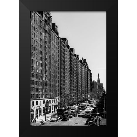 Highline 3 Black Modern Wood Framed Art Print by Malone, Will