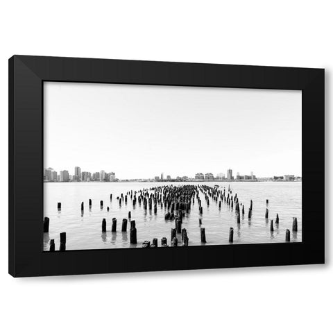 Hudson Black Modern Wood Framed Art Print by Malone, Will