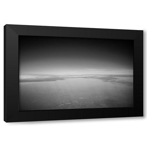 Just Look Down 3 Black Modern Wood Framed Art Print with Double Matting by Malone, Will