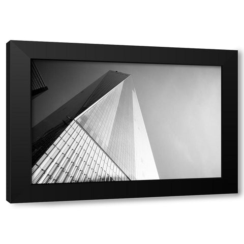 Just Look Up 3 Black Modern Wood Framed Art Print by Malone, Will