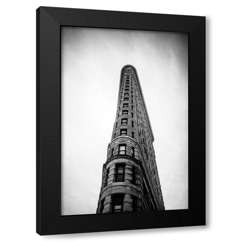 Just Look Up 4 Black Modern Wood Framed Art Print by Malone, Will