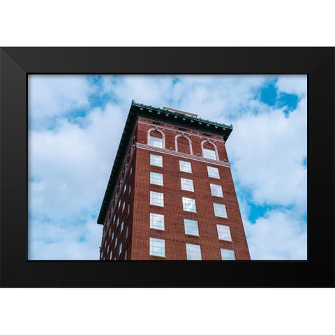 Sky Windows 2 Black Modern Wood Framed Art Print by Malone, Will