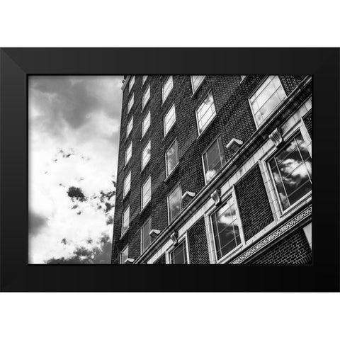 Sky Windows BW Black Modern Wood Framed Art Print by Malone, Will
