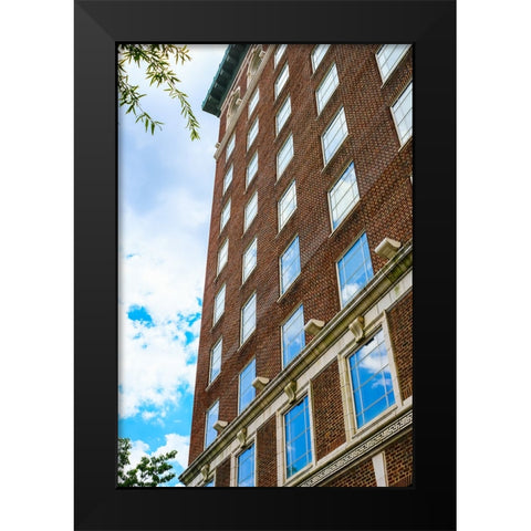 Sky Windows Vertical Black Modern Wood Framed Art Print by Malone, Will