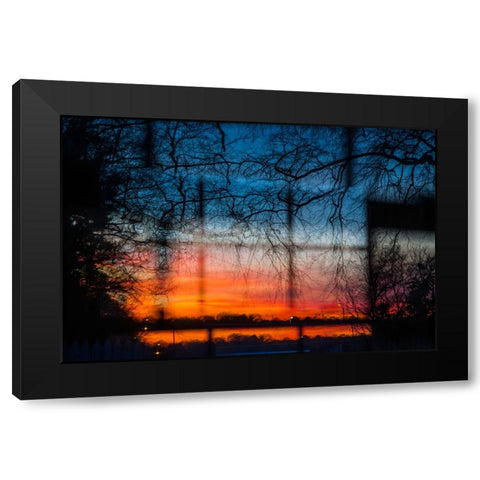 Kitchen Window 3 Black Modern Wood Framed Art Print with Double Matting by Malone, Will