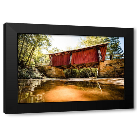 Campbellâ€™s Covered 1 Black Modern Wood Framed Art Print by Malone, Will