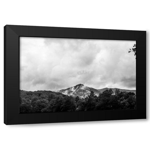 Mountain Top Black Modern Wood Framed Art Print by Malone, Will
