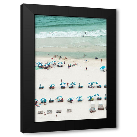 White Sands  Black Modern Wood Framed Art Print by Malone, Will