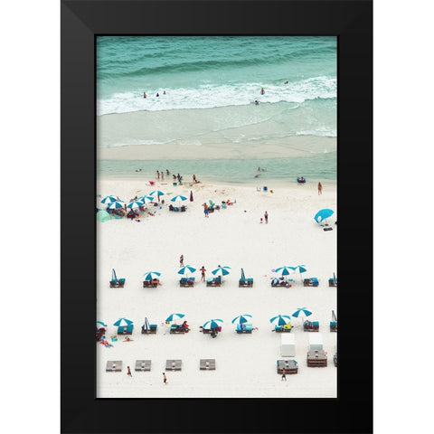 White Sands  Black Modern Wood Framed Art Print by Malone, Will