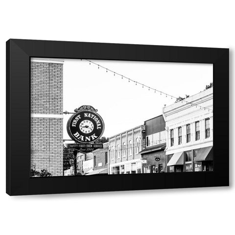 Downtown Wetumpka 4 Black Modern Wood Framed Art Print by Malone, Will
