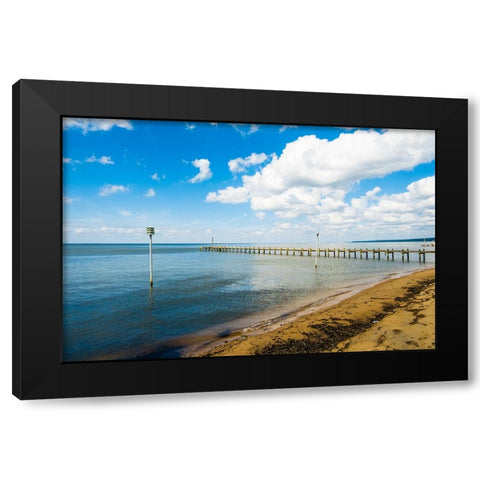 Great Weather Black Modern Wood Framed Art Print by Malone, Will