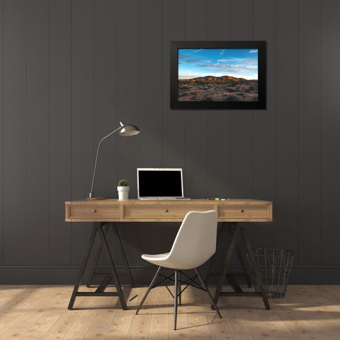 Desert Sky Black Modern Wood Framed Art Print by Malone, Will