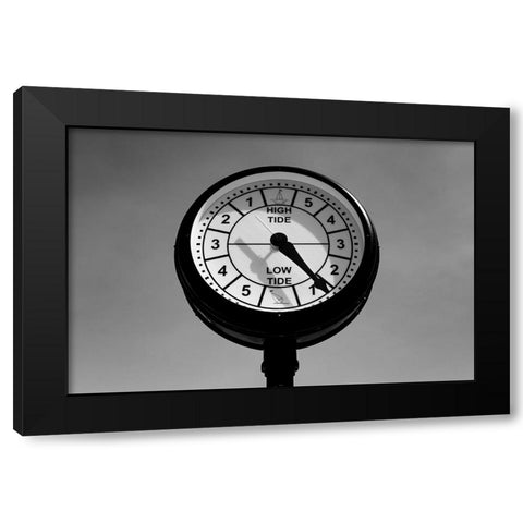 High Tide Low Tide Black Modern Wood Framed Art Print with Double Matting by Malone, Will