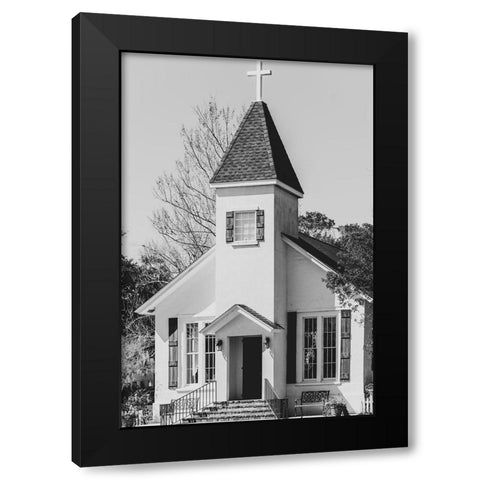 Our Lady of the Sea Black Modern Wood Framed Art Print by Malone, Will