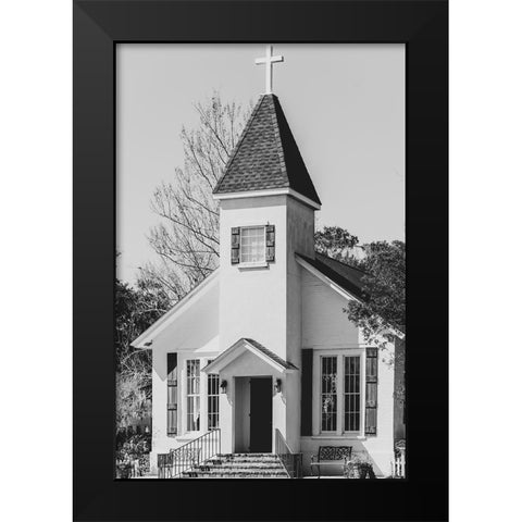Our Lady of the Sea Black Modern Wood Framed Art Print by Malone, Will