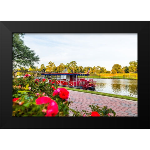 Cane River Queen Black Modern Wood Framed Art Print by Malone, Will