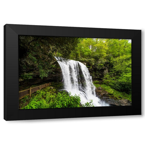 Dry Falls 2 Black Modern Wood Framed Art Print by Malone, Will