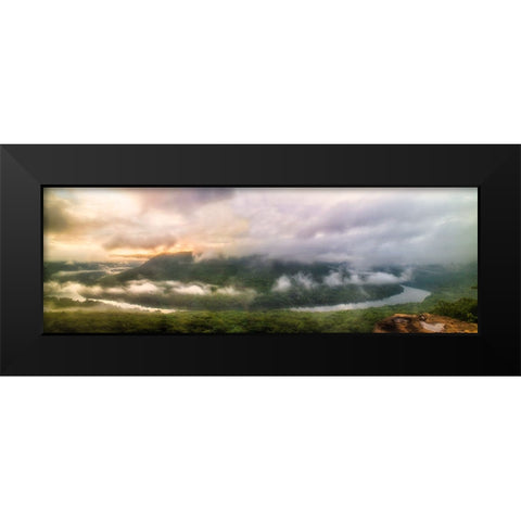 Snooper Black Modern Wood Framed Art Print by Malone, Will