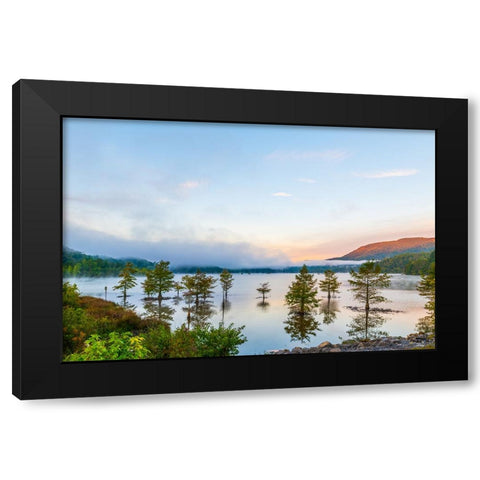 Ocoee Sunrise Black Modern Wood Framed Art Print by Malone, Will