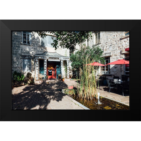 Hospital Black Modern Wood Framed Art Print by Malone, Will