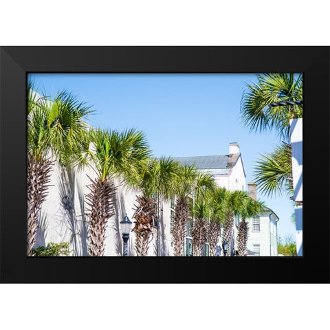 Downtown Beaufort 4 Black Modern Wood Framed Art Print by Malone, Will