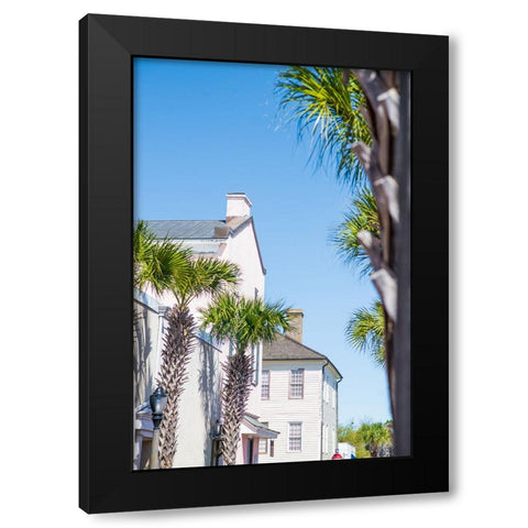 Downtown Beaufort 6 Black Modern Wood Framed Art Print by Malone, Will
