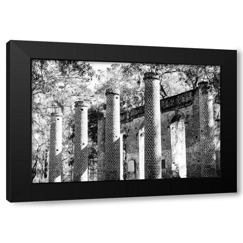 Old Sheldon 2 Black Modern Wood Framed Art Print by Malone, Will