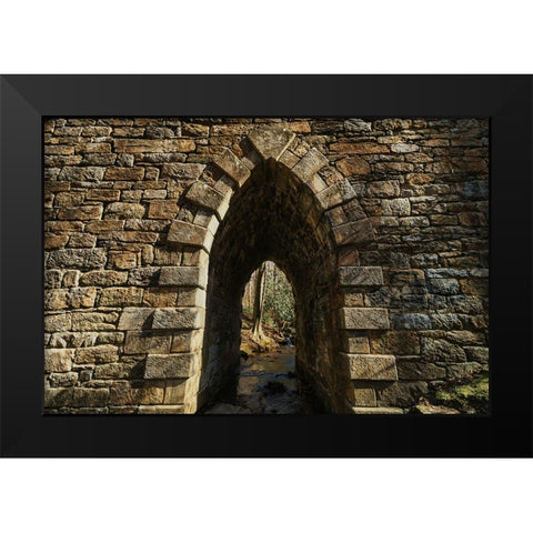 Gateway Black Modern Wood Framed Art Print by Malone, Will