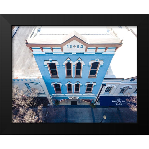 1882 Black Modern Wood Framed Art Print by Malone, Will