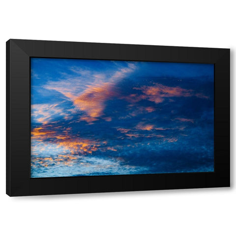 A New Day 3 Black Modern Wood Framed Art Print with Double Matting by Malone, Will