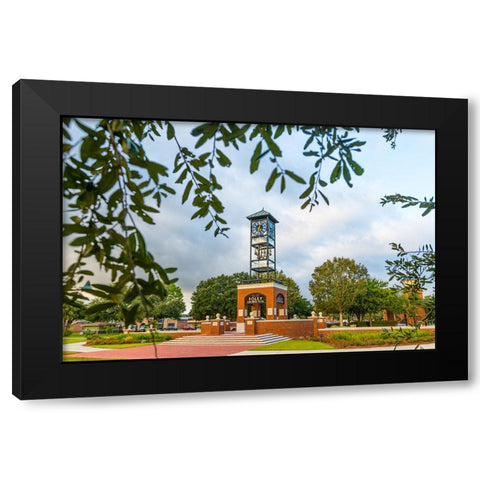 Centennial Plaza 4 Black Modern Wood Framed Art Print by Malone, Will