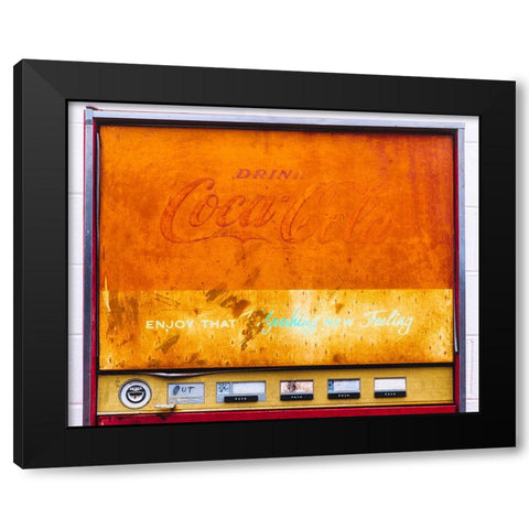 Enjoy that new feeling 2 Black Modern Wood Framed Art Print with Double Matting by Malone, Will