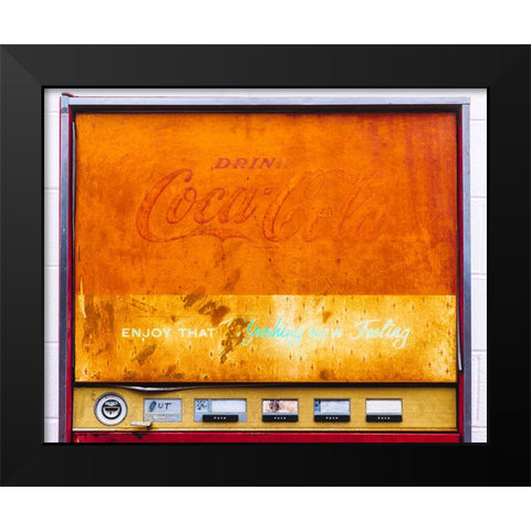 Enjoy that new feeling 2 Black Modern Wood Framed Art Print by Malone, Will