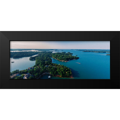 Hartwell Pano Black Modern Wood Framed Art Print by Malone, Will