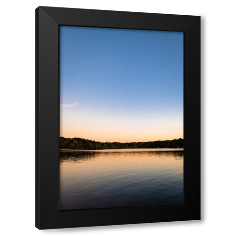 Hartwell Sunset Black Modern Wood Framed Art Print by Malone, Will