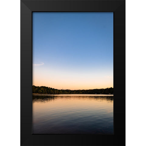 Hartwell Sunset Black Modern Wood Framed Art Print by Malone, Will