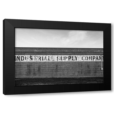 Industrial Supply Black Modern Wood Framed Art Print with Double Matting by Malone, Will