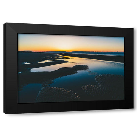 Magic Tide Pools 2 Black Modern Wood Framed Art Print by Malone, Will