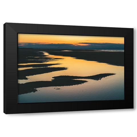 Magic Tide Pools 3 Black Modern Wood Framed Art Print with Double Matting by Malone, Will