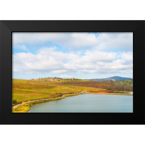 Merciers 3 Black Modern Wood Framed Art Print by Malone, Will