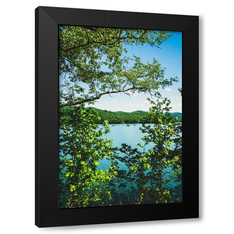 Ocoee Summer 3 Vertical Black Modern Wood Framed Art Print by Malone, Will