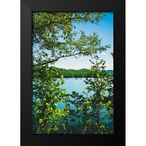 Ocoee Summer 3 Vertical Black Modern Wood Framed Art Print by Malone, Will