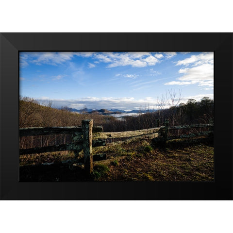 Popcorn Overlook Black Modern Wood Framed Art Print by Malone, Will