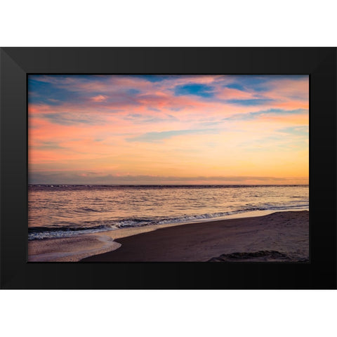 Sunset Punch Black Modern Wood Framed Art Print by Malone, Will