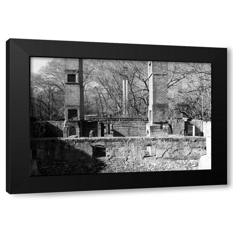Tanglewood 1 Black Modern Wood Framed Art Print with Double Matting by Malone, Will
