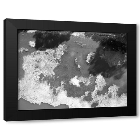 Tennessee River 2 BW Black Modern Wood Framed Art Print with Double Matting by Malone, Will